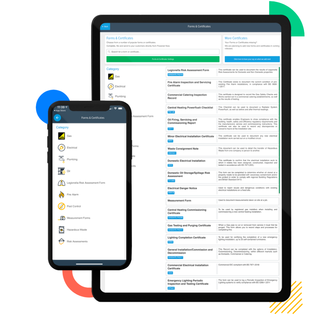 powered now digital forms and certs powered now digital forms and certs